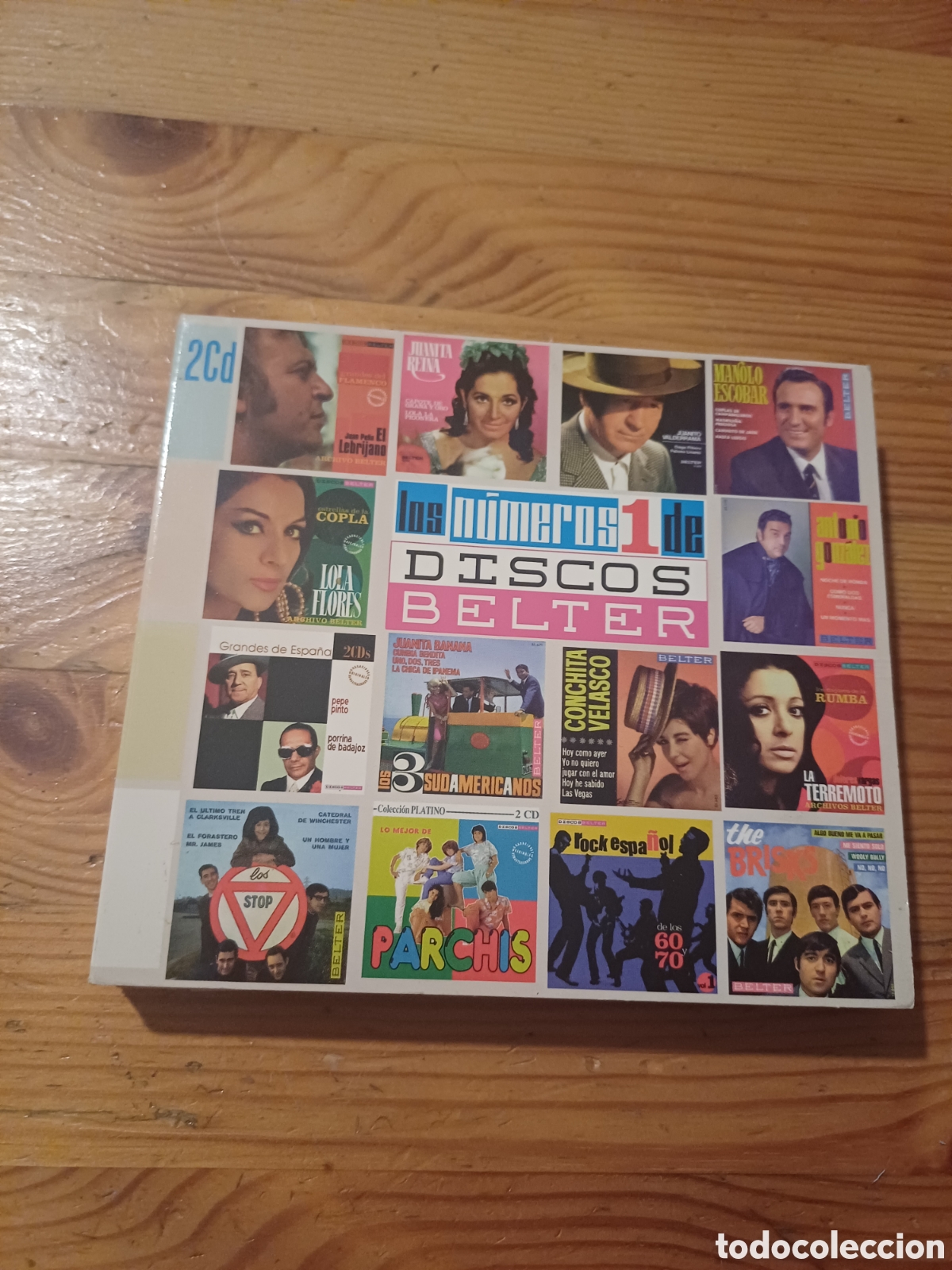 CDs de M&uacute;sica: Los numeros 1 de Discos Belter Doble CD Escobar Valderrama Carreras Berganza Velasco Mina Parchis