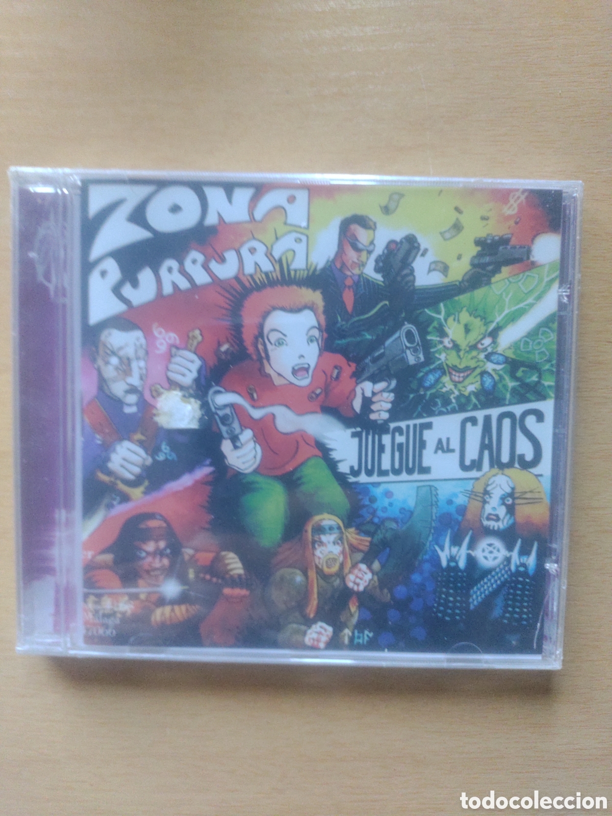 CDs de M&uacute;sica: CD Precintado Zona Purpura