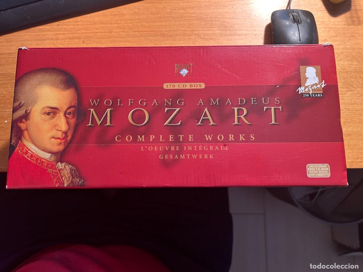 CDs de M&uacute;sica: MOZART. COMPLETE WORKS. OBRAS INTEGRAL. 170 CDS.