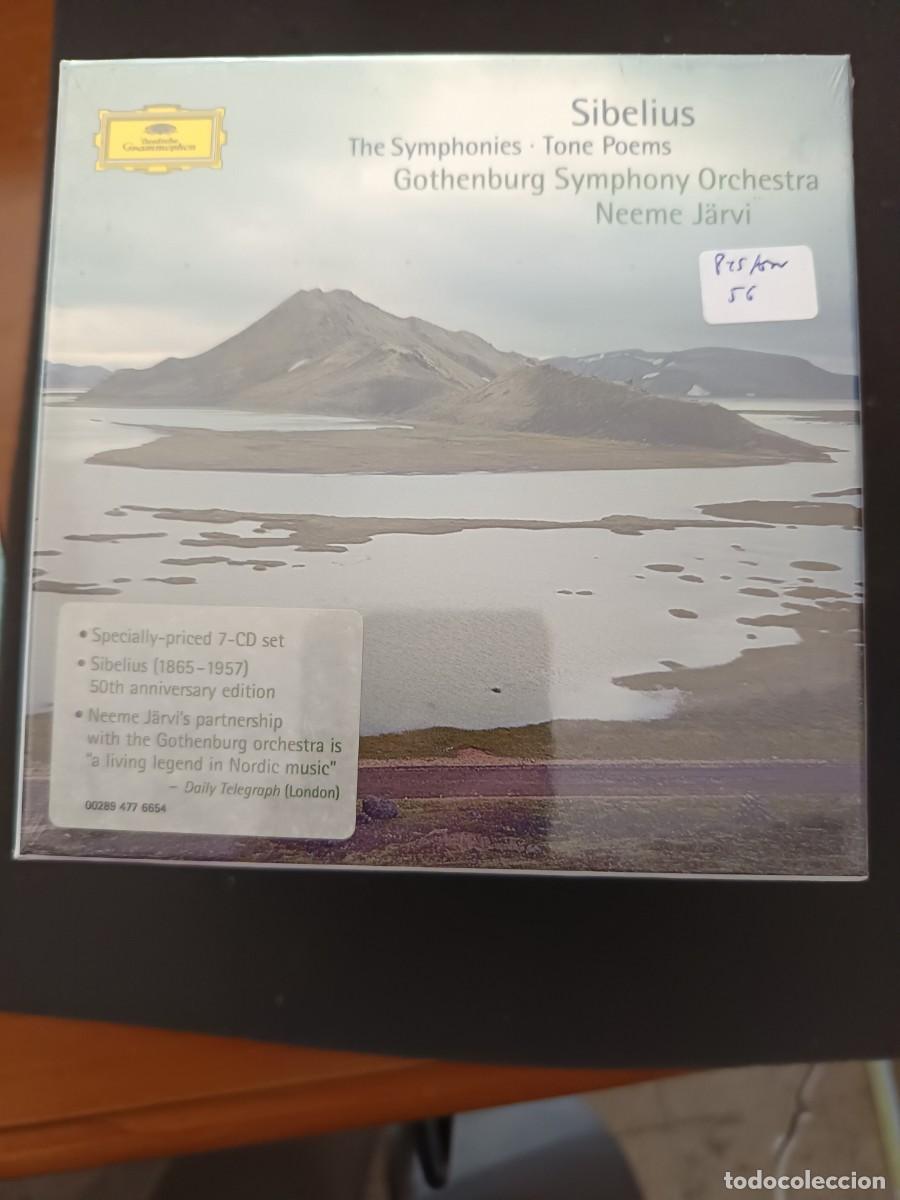 CDs de M&uacute;sica: CAJA 7 CD. SIBELIUS. LAS SINFON&Iacute;AS. POEMAS TONALES. DIR.: NEEME J&Auml;RVI. GOTHENBURG SYMPHONY ORCHESTRA