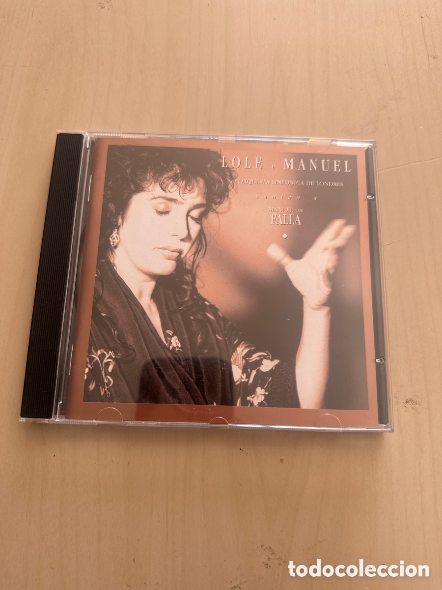 CDs de M&uacute;sica: Acd88 lole y Manuel cantan a Manuel de falla CD segunda mano