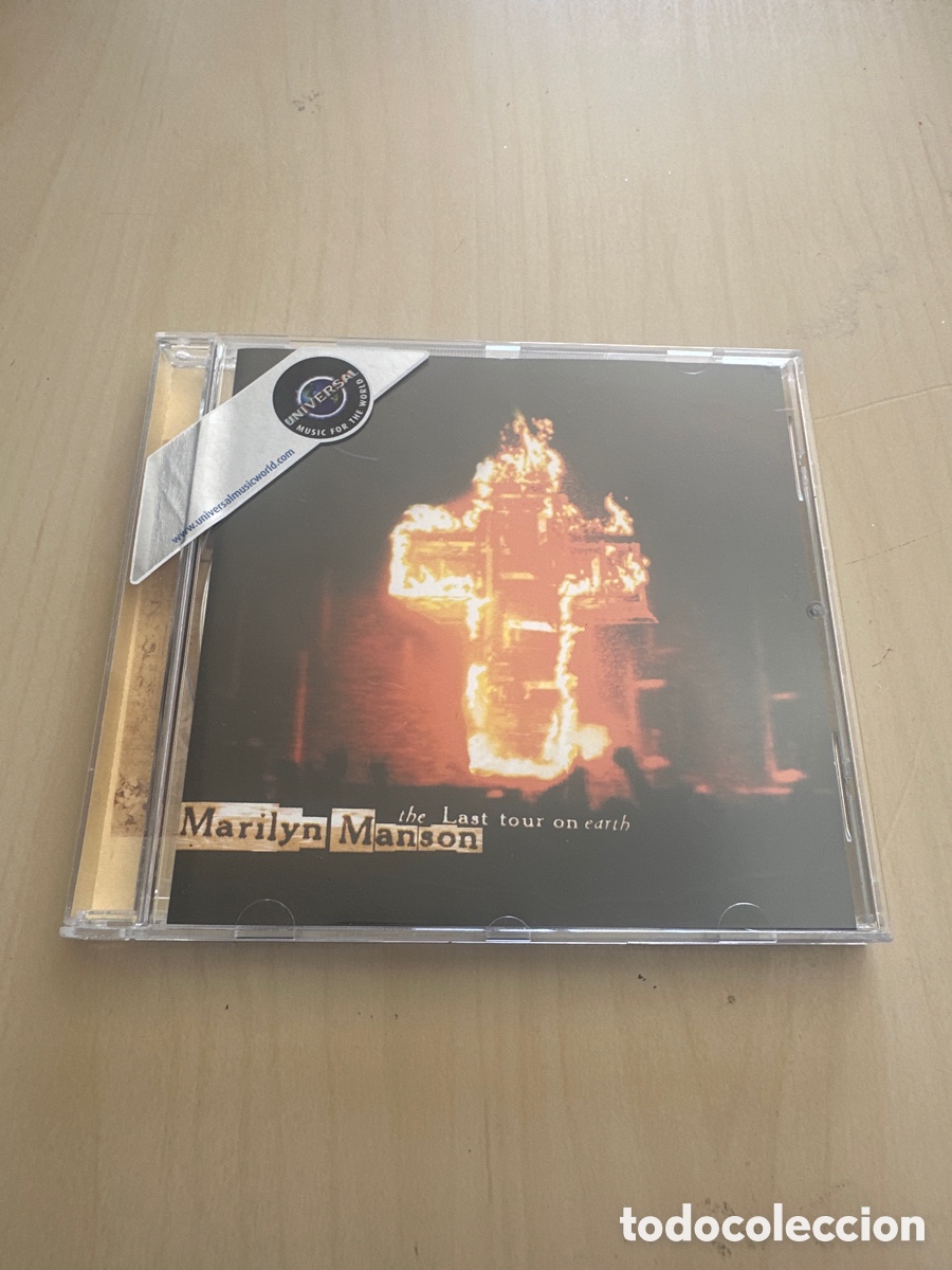 CDs de M&uacute;sica: Acd88 Marilyn manson the last tour on earth CD segunda mano