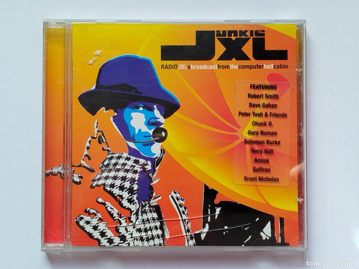 CDs de M&uacute;sica: Junkie XL-Radio JXL (CD Roadrunner 2003) Gary Numan, Chuck D, Robert Smith-The Cure, Dave Gahan