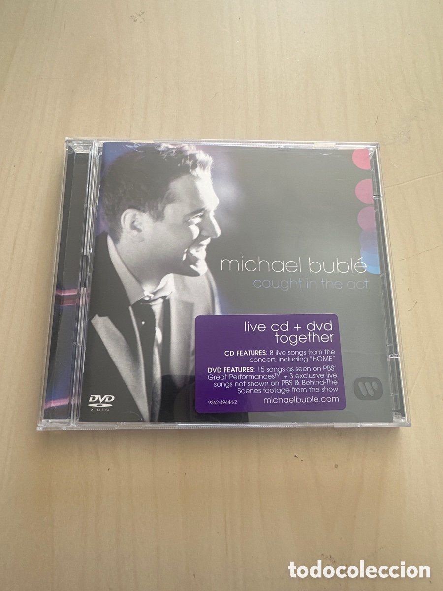 CDs de M&uacute;sica: Acd88 Michael buble caught in the act CD segunda mano