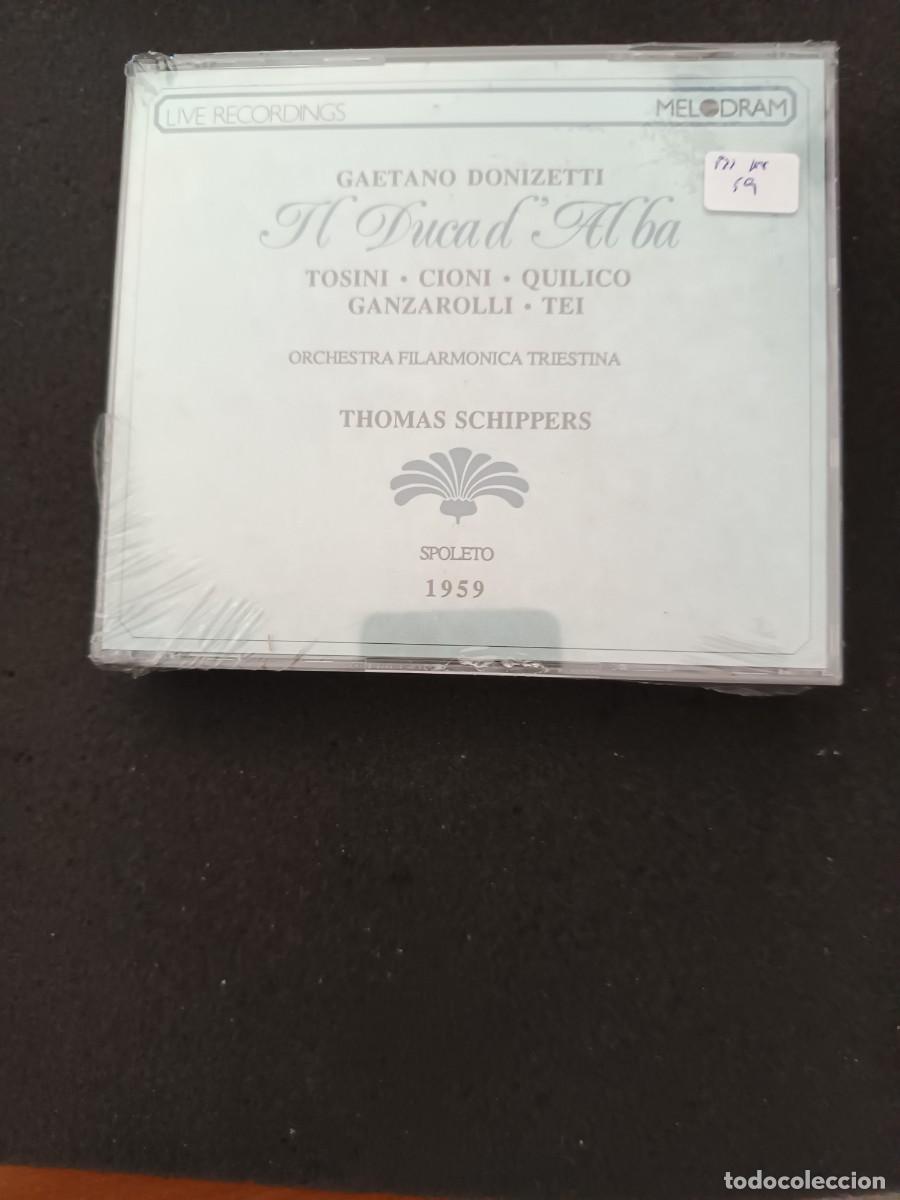 CD de M&uacute;sica: 2CD SET. DONIZETTI: IL DUCA D'ALBA. DIR.: THOMAS SCHIPPERS. LIVE RECORDING