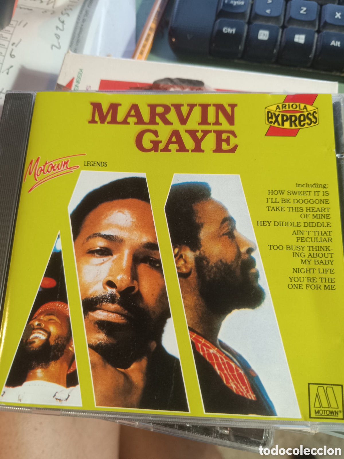 CDs de M&uacute;sica: Marvin Gaye &lrm;&ndash; Motown Legends