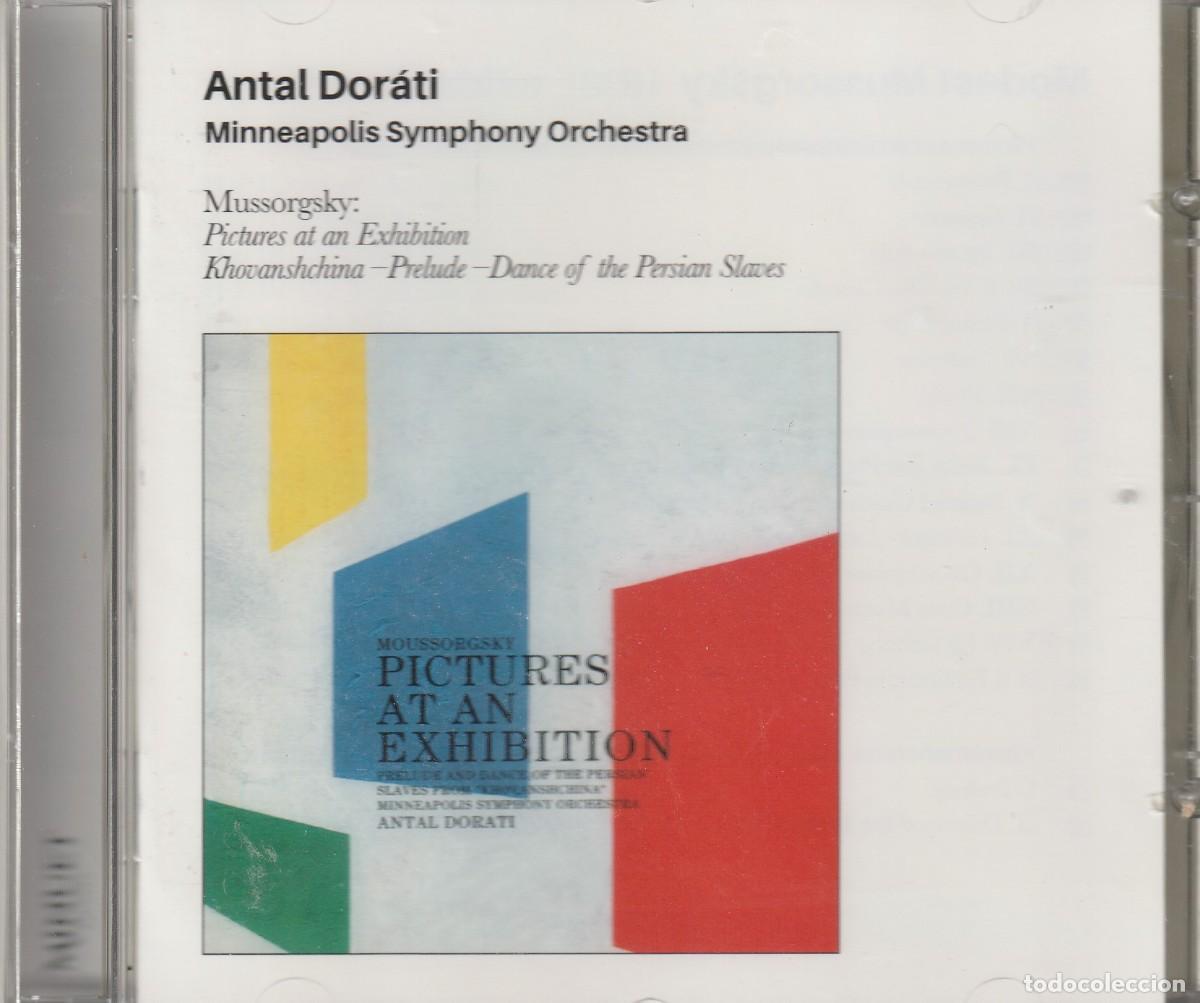 CDs de M&uacute;sica: Modest Mussorgsky: Pictures at an Exhibition; Antal Dorati: Dance of the Persian Slaves (2015)
