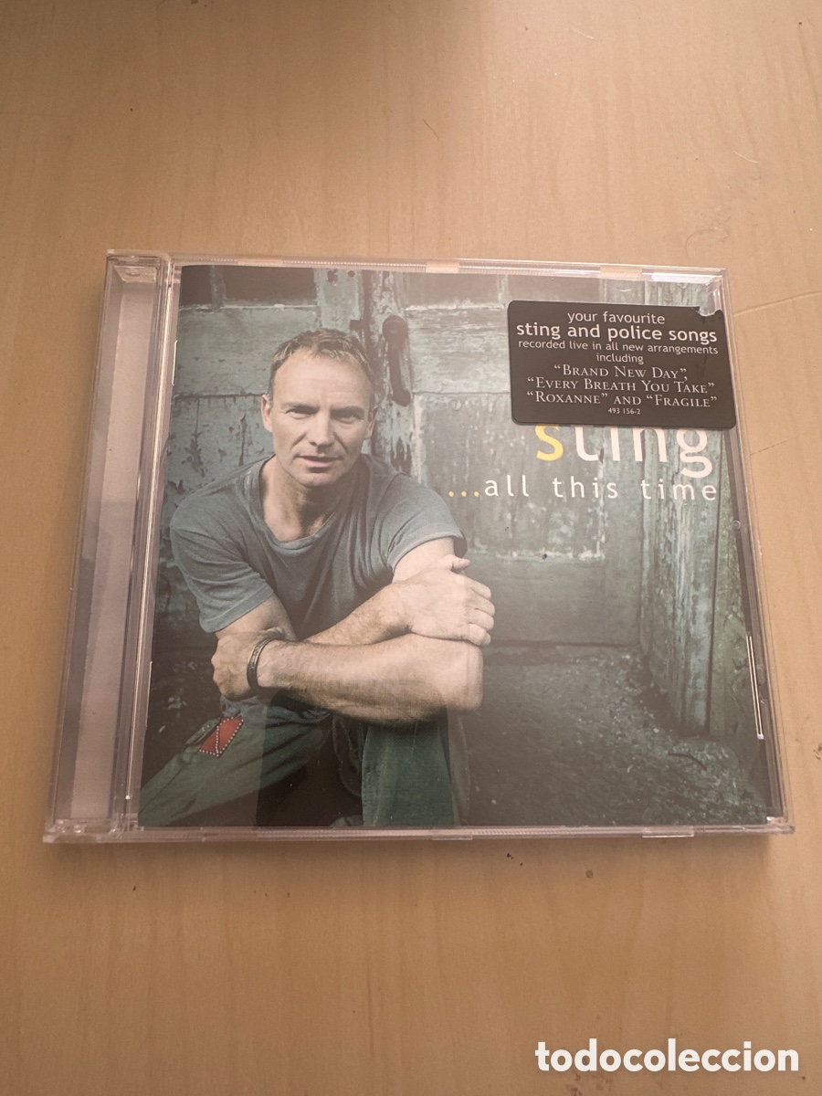 CDs de M&uacute;sica: Acd88 sting all this time CD segunda mano