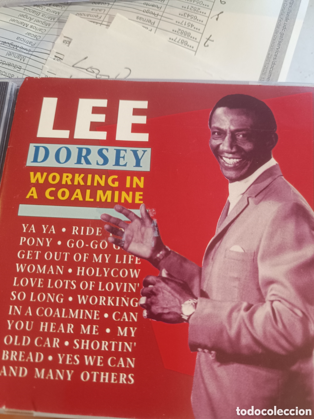CDs de M&uacute;sica: Lee Dorsey &ndash; Working In A Coalmine