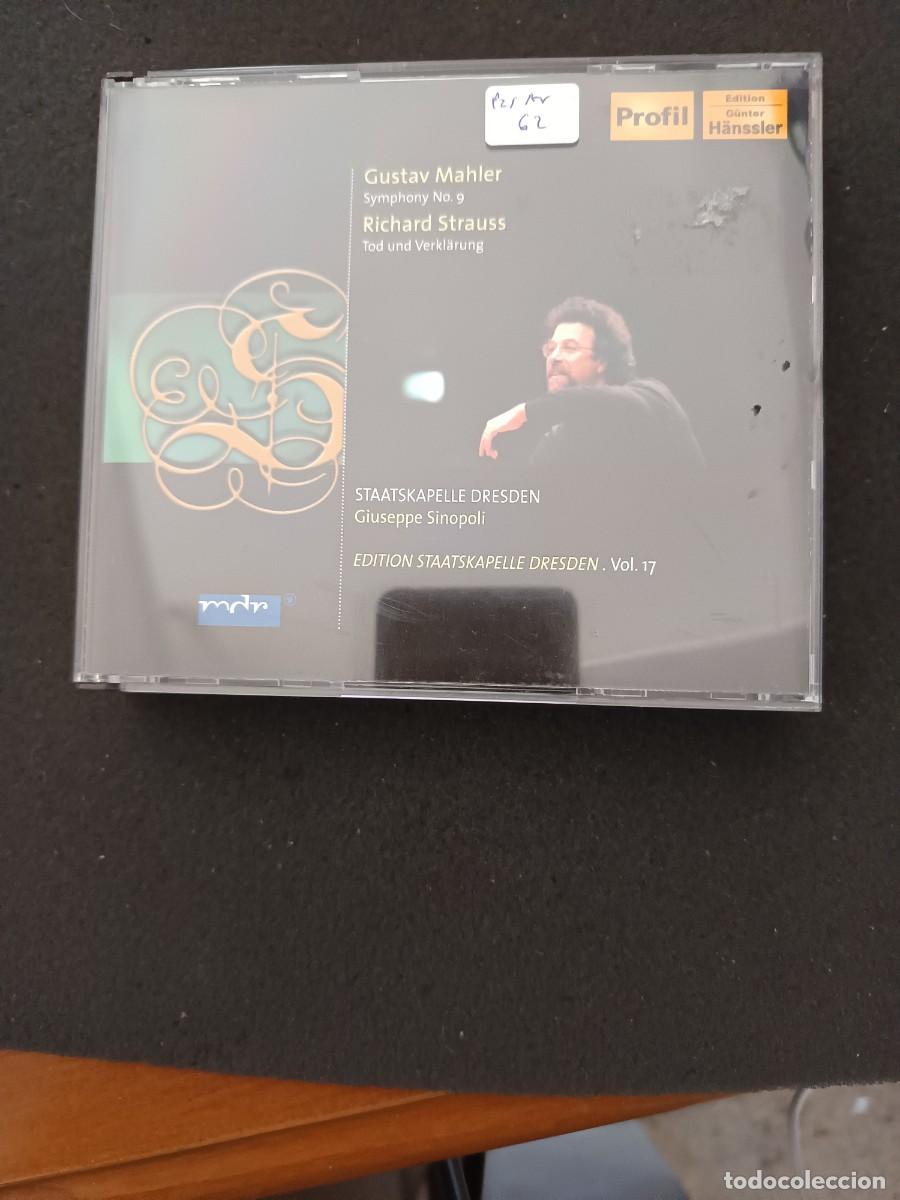 CDs de M&uacute;sica: 2 CD SET. MAHLER: SINF. 9 / RICHARD STRASUS: TOD UN VERKL&Auml;RUNG (MUERTE Y TRANSFIGURACION). SIN0POLI