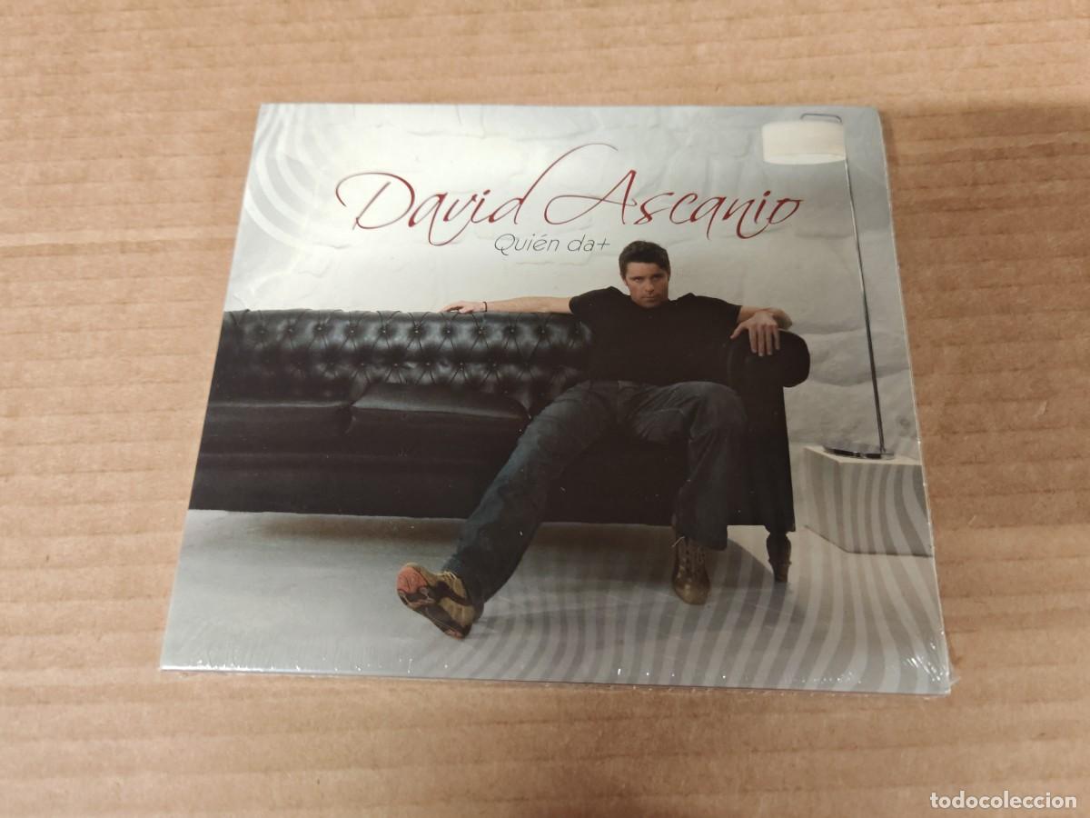 CDs de M&uacute;sica: DAVID ASCANIO Quien da + CD ALBUM DIGIPACK Precintado 2008 MIGUEL BOSE CHENOA