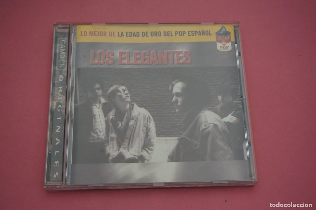 CDs de M&uacute;sica: CD - LO MEJOR DE LA EDAD DE ORO DEL POP ESPA&Ntilde;OL - LOS ELEGANTES - DISCO COMO NUEVO