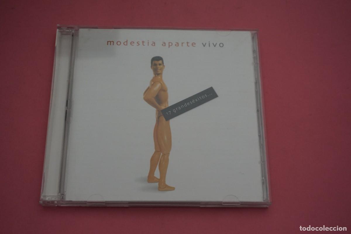 CDs de M&uacute;sica: CD - MODESTIA APARTE - VIVO - DISCO COMO NUEVO