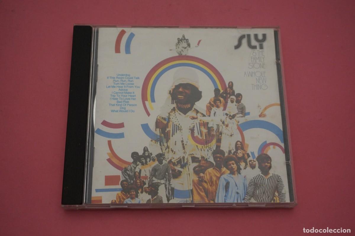 CDs de M&uacute;sica: CD - SLY & THE FAMILY STONE - A WHOLE NEW THING - DISCO EN ESTADO EXCELENTE