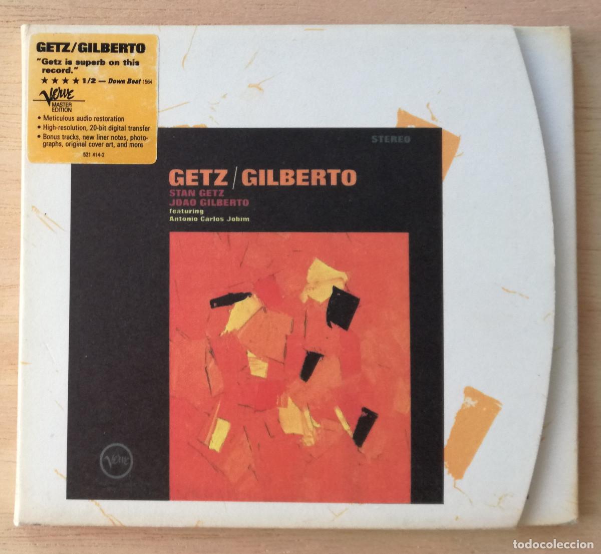 CDs de M&uacute;sica: STAN GETZ & JOAO GILBERTO FEAT. ANTONIO CARLOS JOBIM - DIGIPACK TRIPLE - PEDIDO MINIMO 7&euro;