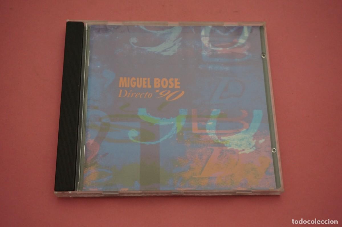 CDs de M&uacute;sica: CD - MIGUEL BOSE - DIRECTO '90 - DISCO EN ESTADO EXCELENTE
