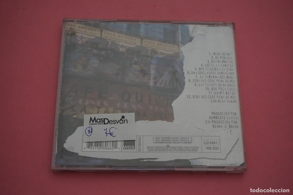 CDs de m&uacute;sica: CD - CAFE QUIJANO - LA TABERNA DEL BUDA - DISCO EN ESTADO EXCELENTE - Foto 3