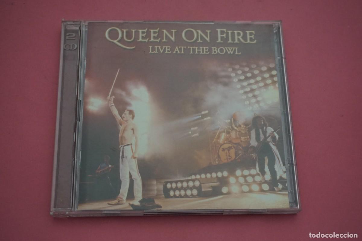 CDs de M&uacute;sica: CD - QUEEN ON FIRE - LIVE AT THE BOWL - 2 X CD - DISCOS EN ESTADO EXCELENTE