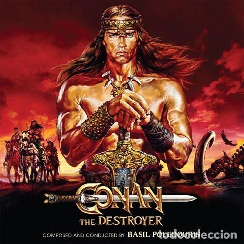 CDs de M&uacute;sica: CONAN THE DESTROYER. M&uacute;sica Compuesta por: BASIL POLEDOURIS