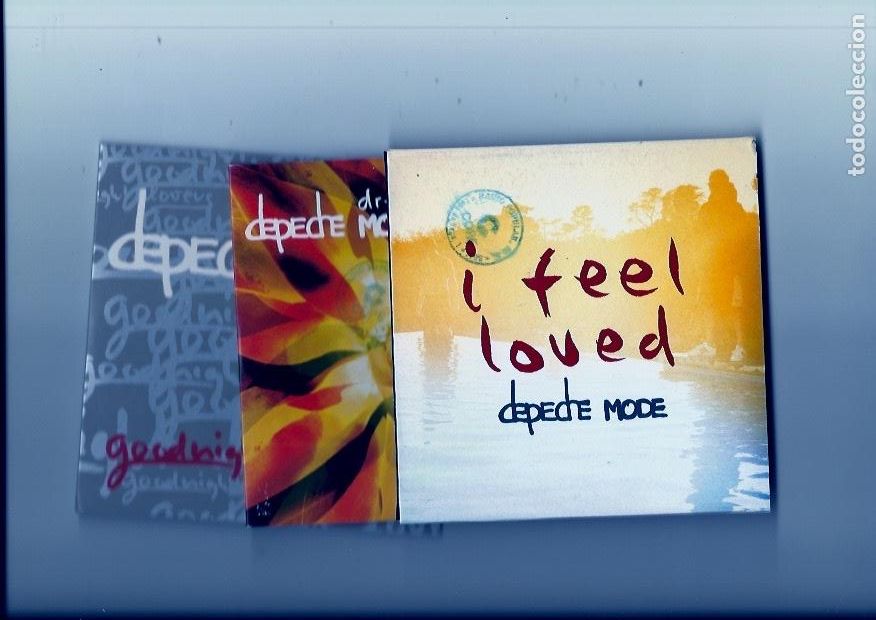 CDs de M&uacute;sica: DEPECHE MODE. Dream on. Goodnight lovers. I feel loved. (3 cd single)