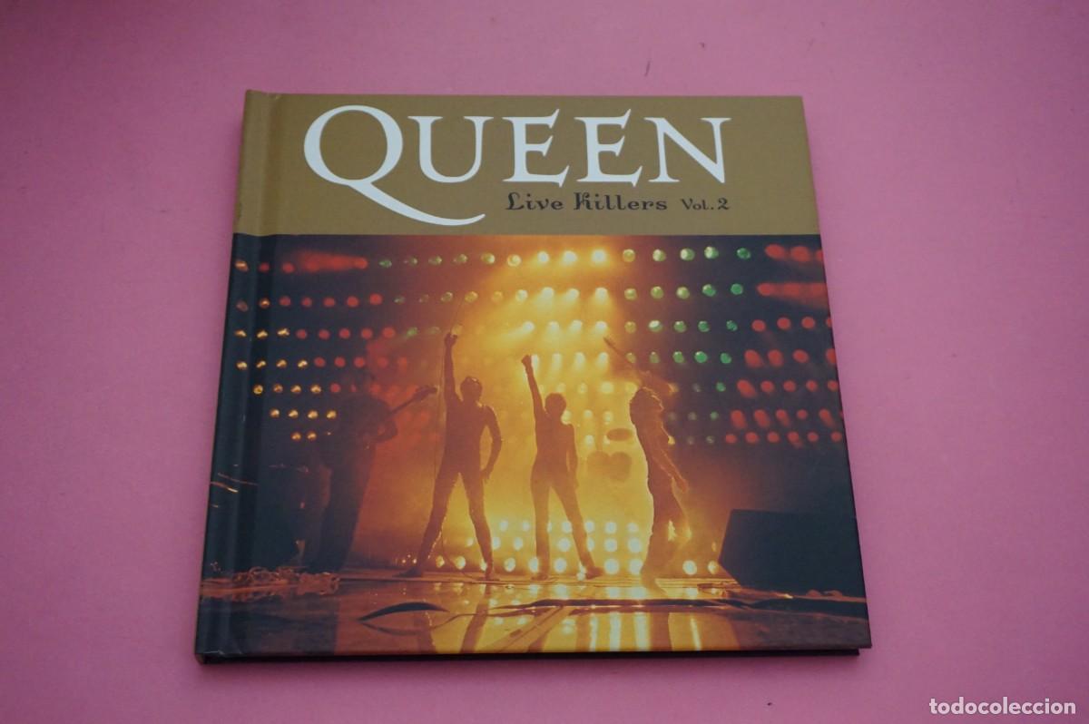 CDs de M&uacute;sica: CD - QUEEN - LIVE KILLERS VOL. 2 - ALBUM CON LIBRETO - DISCO EN ESTADO EXCELENTE