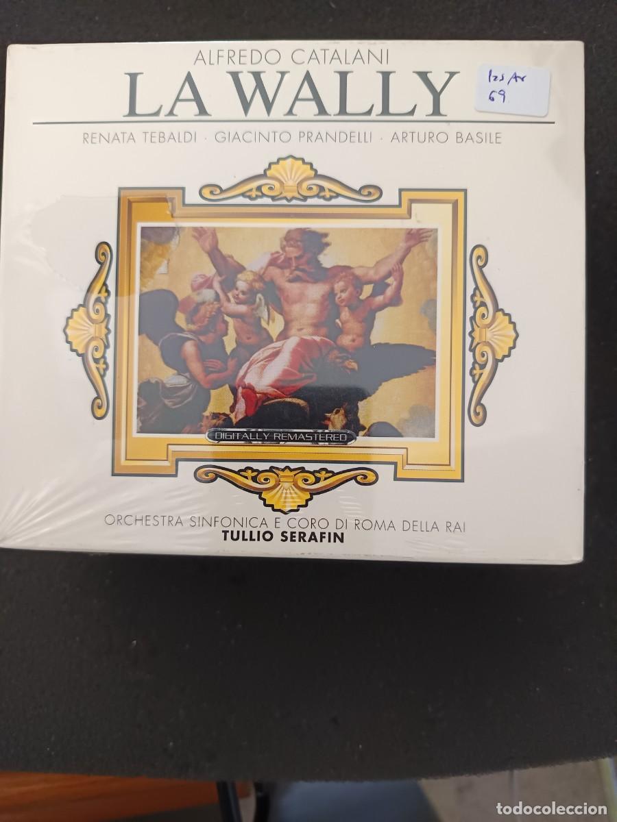 CDs de M&uacute;sica: 2CD SET. ALFREDO CATALANI: LA WALLY. TULLIO SERAFIN. RENATA TEBALDI, GIACINTO PRANDELLI, ARTURO BAS