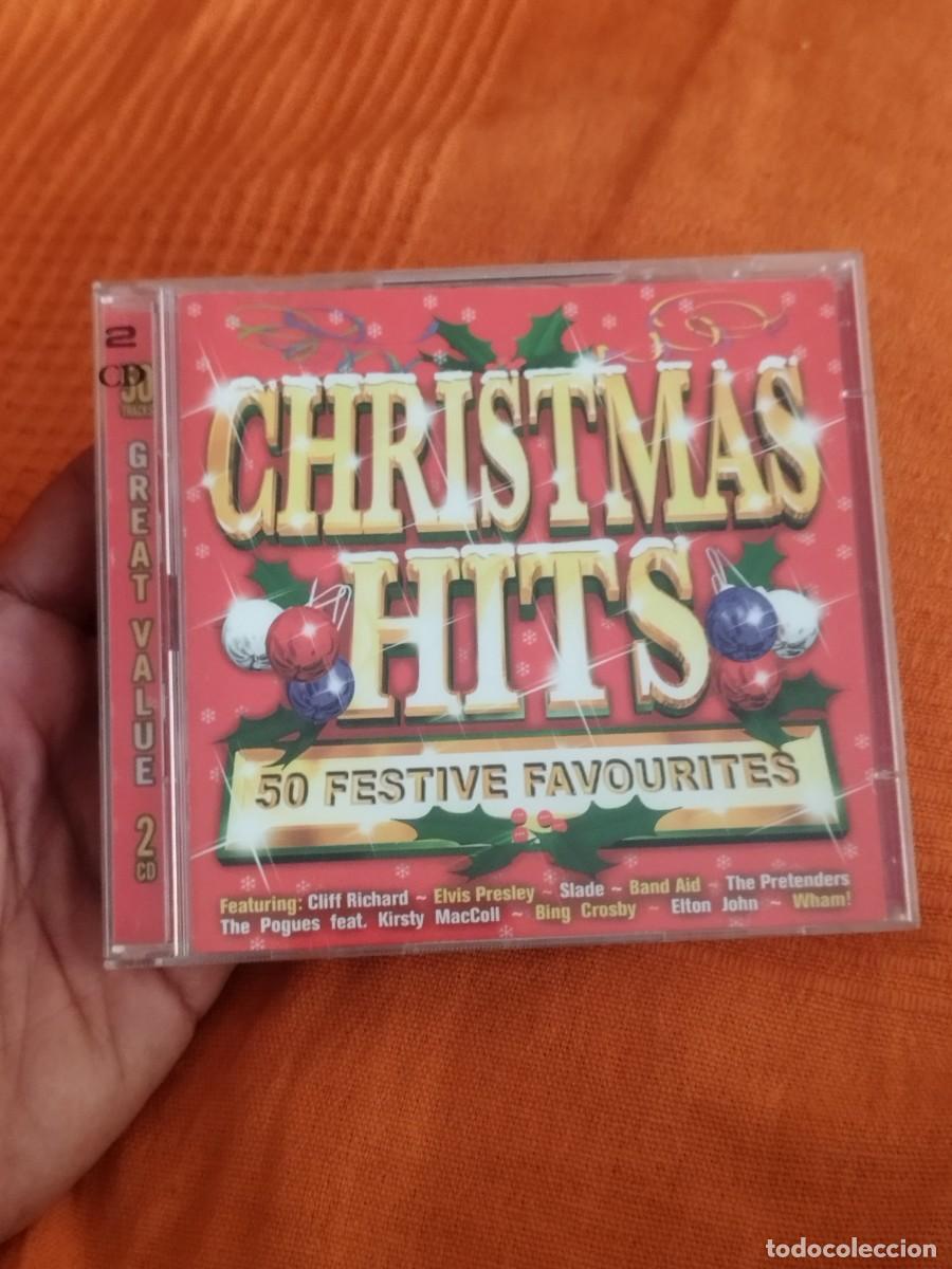 CDs de M&uacute;sica: Various &ndash; Christmas Hits (50 Festive Favourites. Doble Cd, m&uacute;sica navide&ntilde;a, navidad.