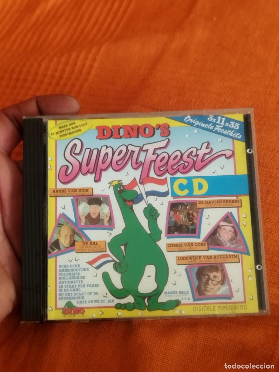 CDs de M&uacute;sica: Dino's SuperFeest CD. Corrie Van Gorp, Andr&eacute; van Duin y De Havenzangers.