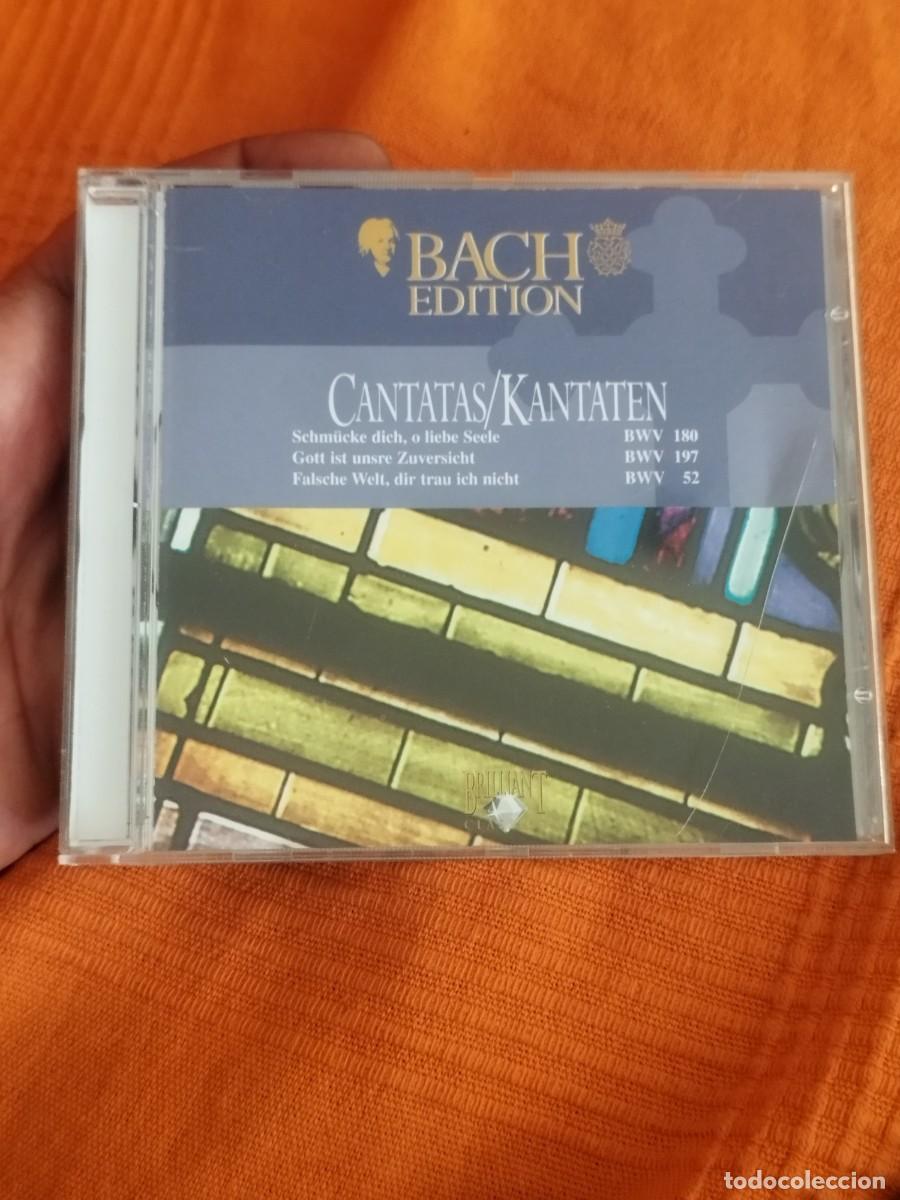 CDs de M&uacute;sica: Bach Edition, que incluye las cantatas BWV 180, 197 y 52. Cd.