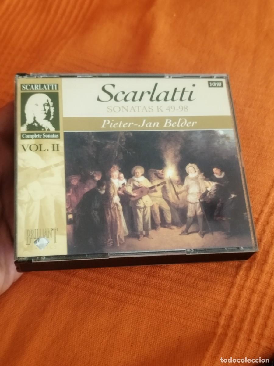 CDs de M&uacute;sica: Complete Sonatas de Domenico Scarlatti. Pieter-Jan Belder en clavec&iacute;n. Doble Cd.