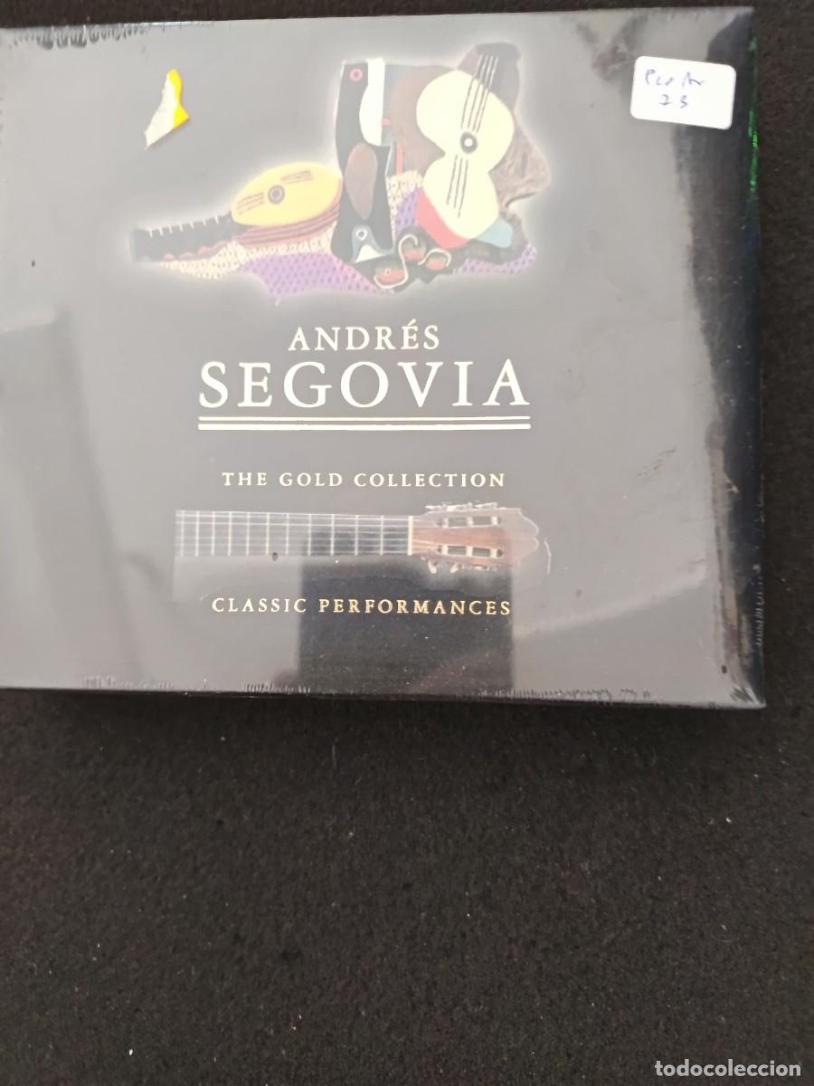 CDs de M&uacute;sica: 2 CD SET. ANDR&Eacute;S SEGOVIA. THE GOLD COLLECTION. CLASSIC PERFORMANCES