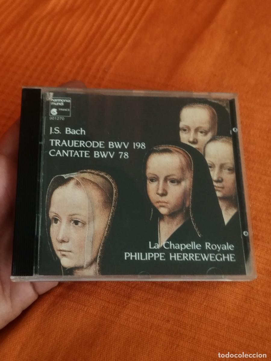 CDs de M&uacute;sica: J.S. Bach* - La Chapelle Royale, Philippe Herreweghe &ndash; Trauerode BWV 198 / Cantate BWV 78. Cd.