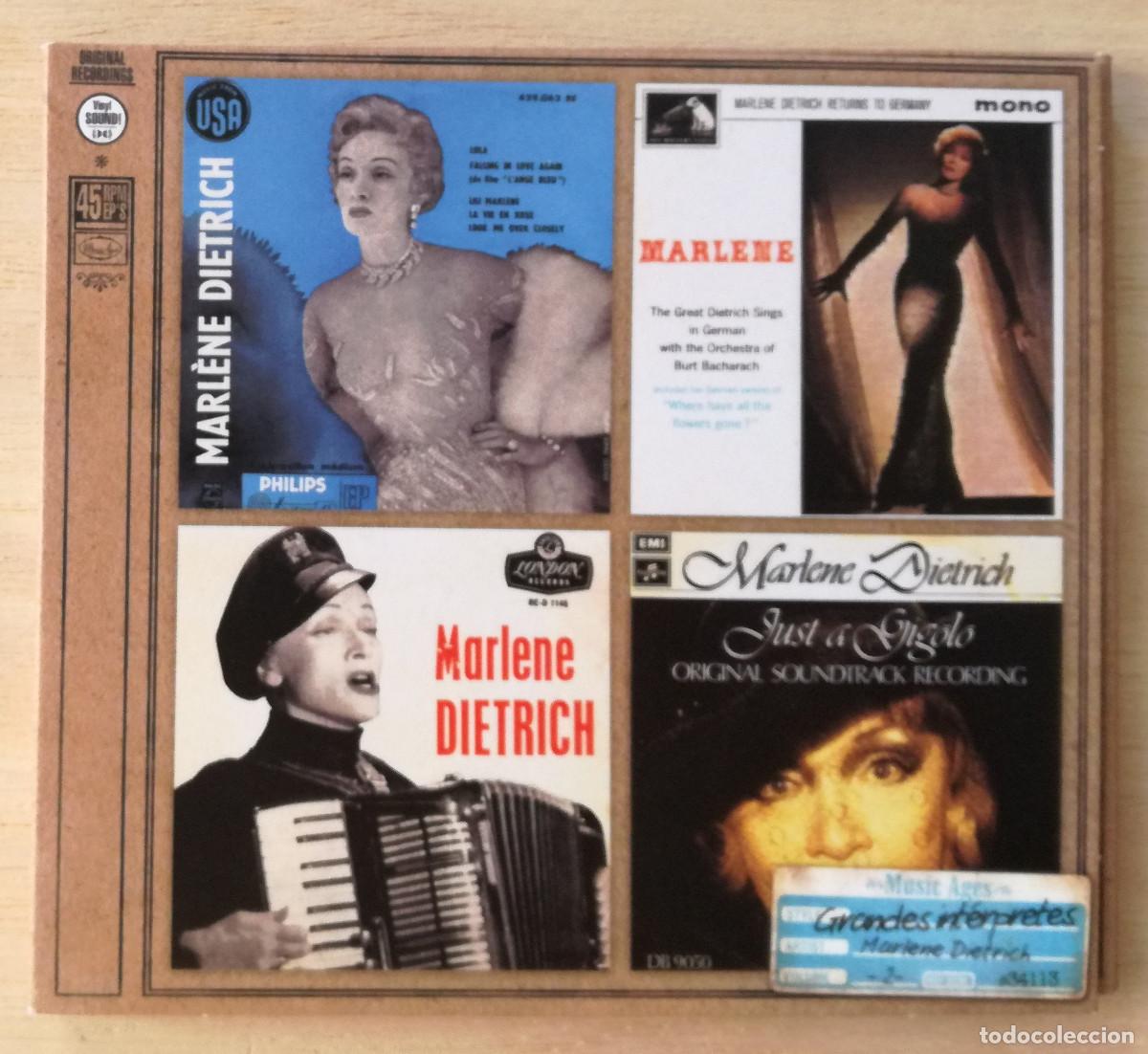 CDs de M&uacute;sica: MARLENE DIETRICH - MUSIC AGES 4 EP - DIGIPACK - PEDIDO MINIMO 7&euro;