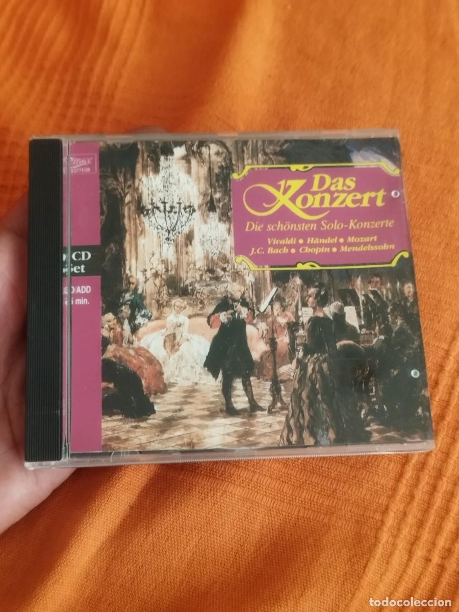 CDs de M&uacute;sica: Das Konzert, Vivaldi, Mozart y Bach. Cd.