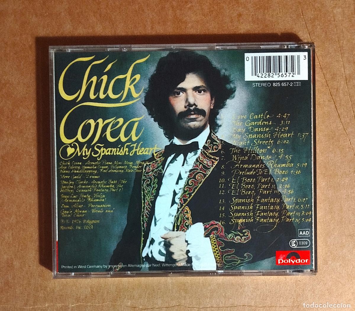 CDs de m&uacute;sica: CHICK COREA - MY SPANISH HEART - 1976 - Foto 3