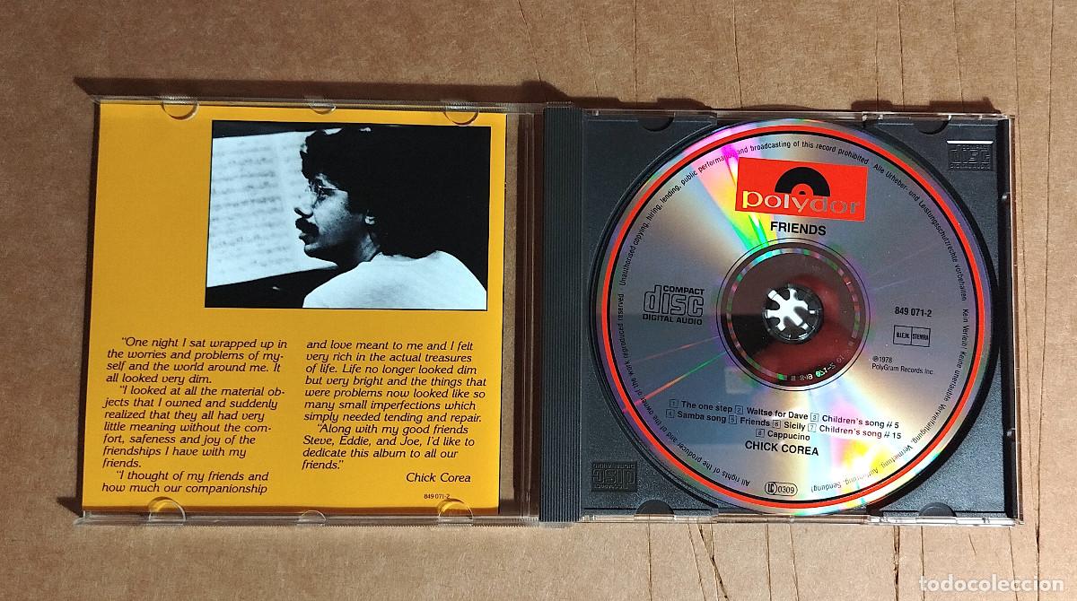 CDs de m&uacute;sica: CHICK COREA - FRIENDS - 1978 - Foto 2