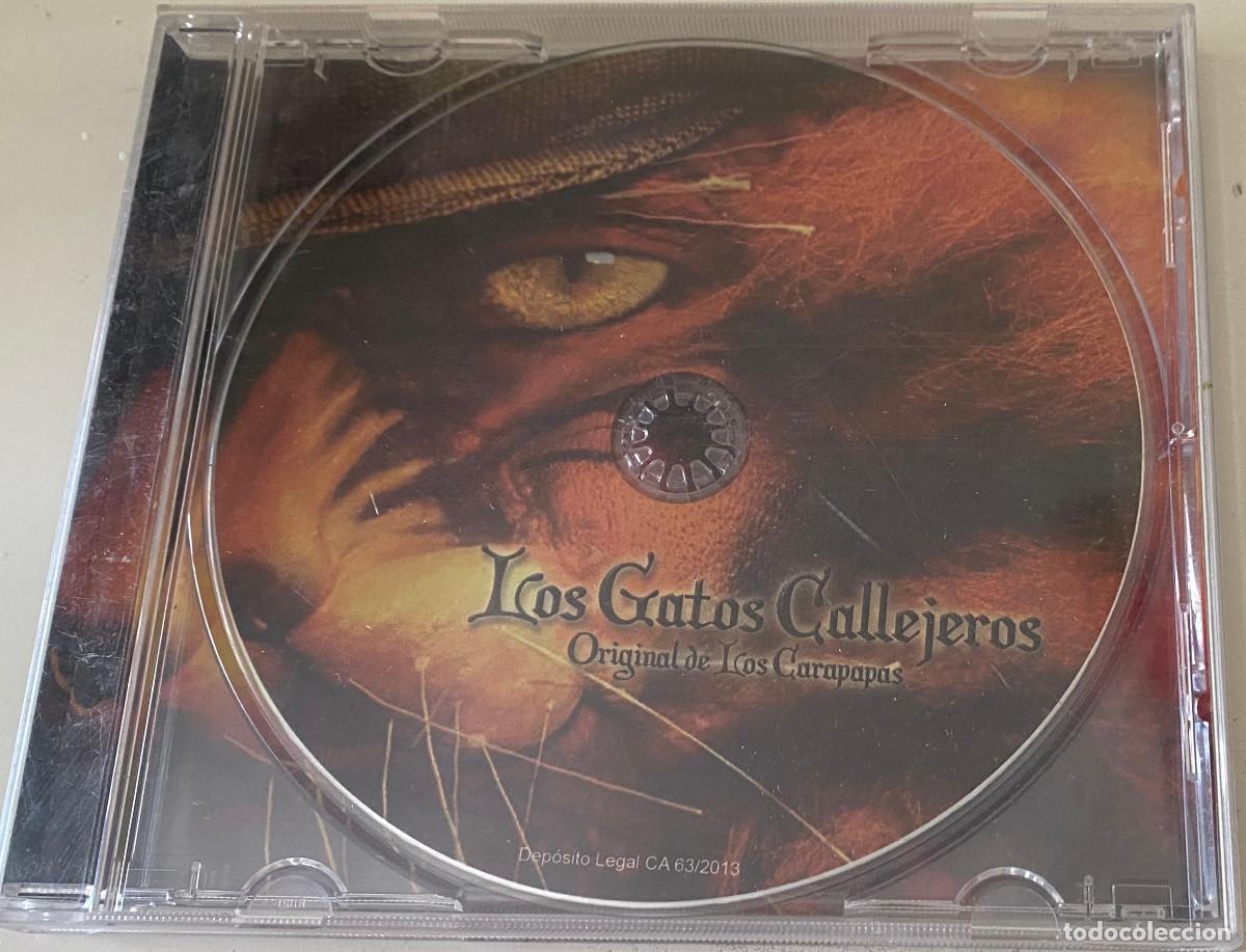CDs de M&uacute;sica: 'Los Gatos Callejeros', de Los Carapapas. Chirigotas Carnaval de C&aacute;diz 2013. 15 temas. Sin car&aacute;tula.