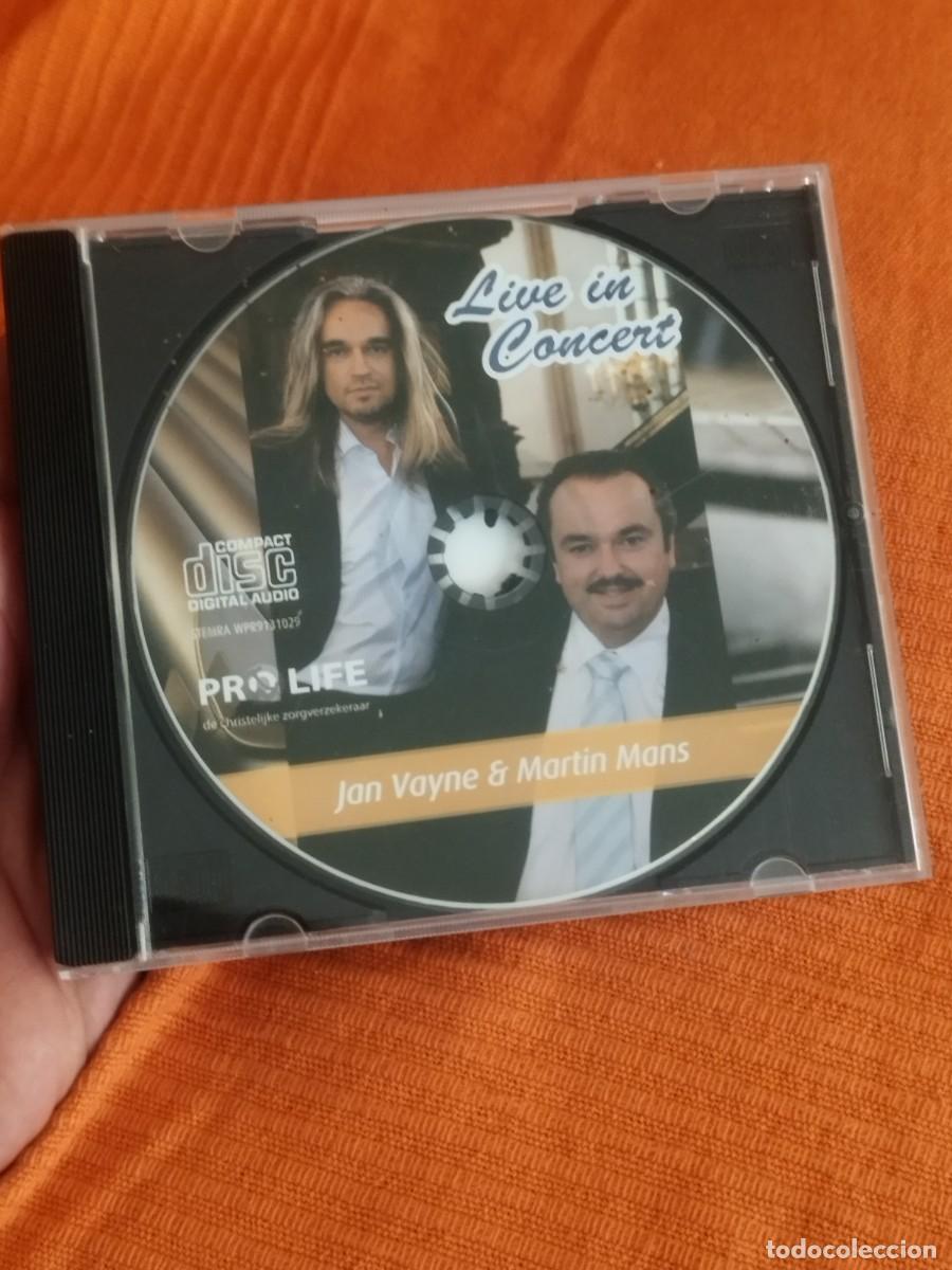 CDs de M&uacute;sica: Jan Vayne & Martin Mans &ndash; Facebook Concerten : Live In Concert. Cd sin libreto. Solo cd y caja.