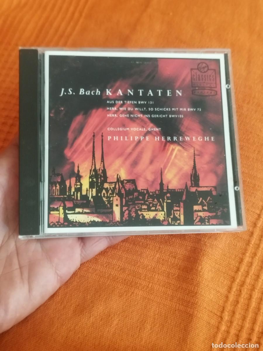 CDs de M&uacute;sica: J.S. Bach*, Collegium Vocale Ghent, Philippe Herreweghe &ndash; Kantaten. Cd.