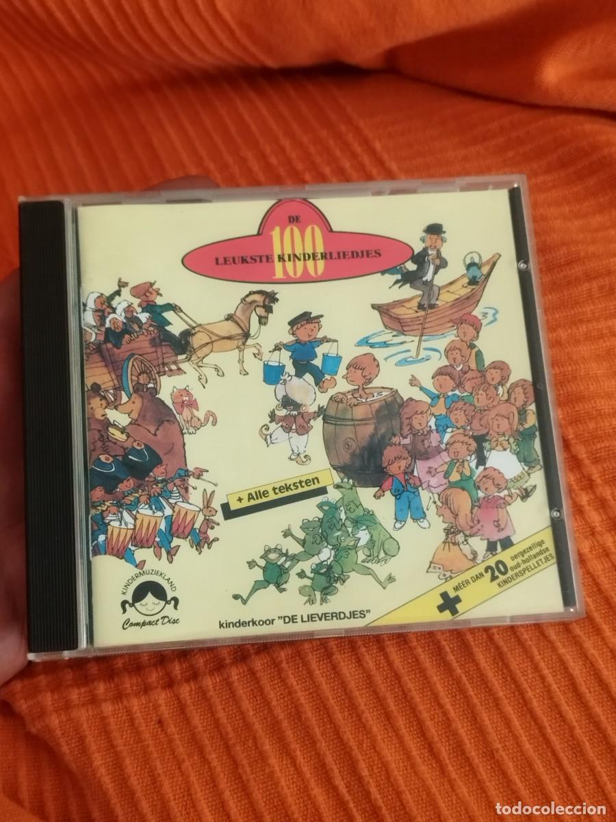 CDs de M&uacute;sica: m&uacute;sica infantil en neerland&eacute;s titulado &rdquo;De 100 Leukste Kinderliedjes&rdquo; (Las 100 canciones infantiles