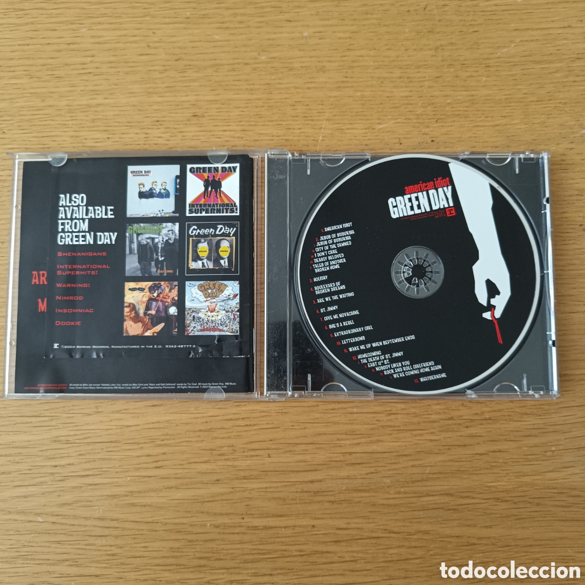 CDs de m&uacute;sica: Green Day CD American Idiot - Foto 3