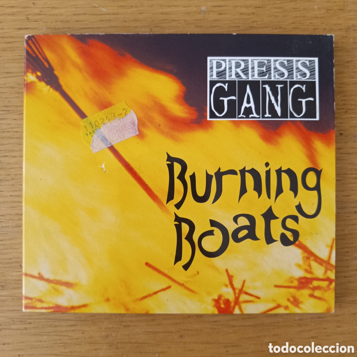 CDs de M&uacute;sica: Press Gang CD Burning Boats