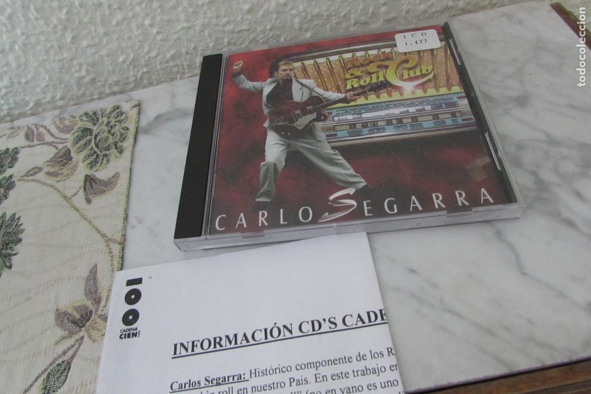 CDs de M&uacute;sica: CARLOS SEGARRA ROCK AND ROLL CLUB CD CADENA 100