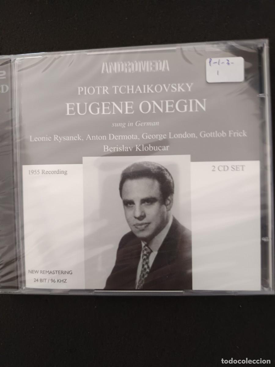 CDs de M&uacute;sica: 2 CD SET. PIOTR TCHAIKOVSKY: EUGENE ONEGIN. DIR.: BERISLAV KLOBUCAR. CANTADO EN ALEM&Aacute;N