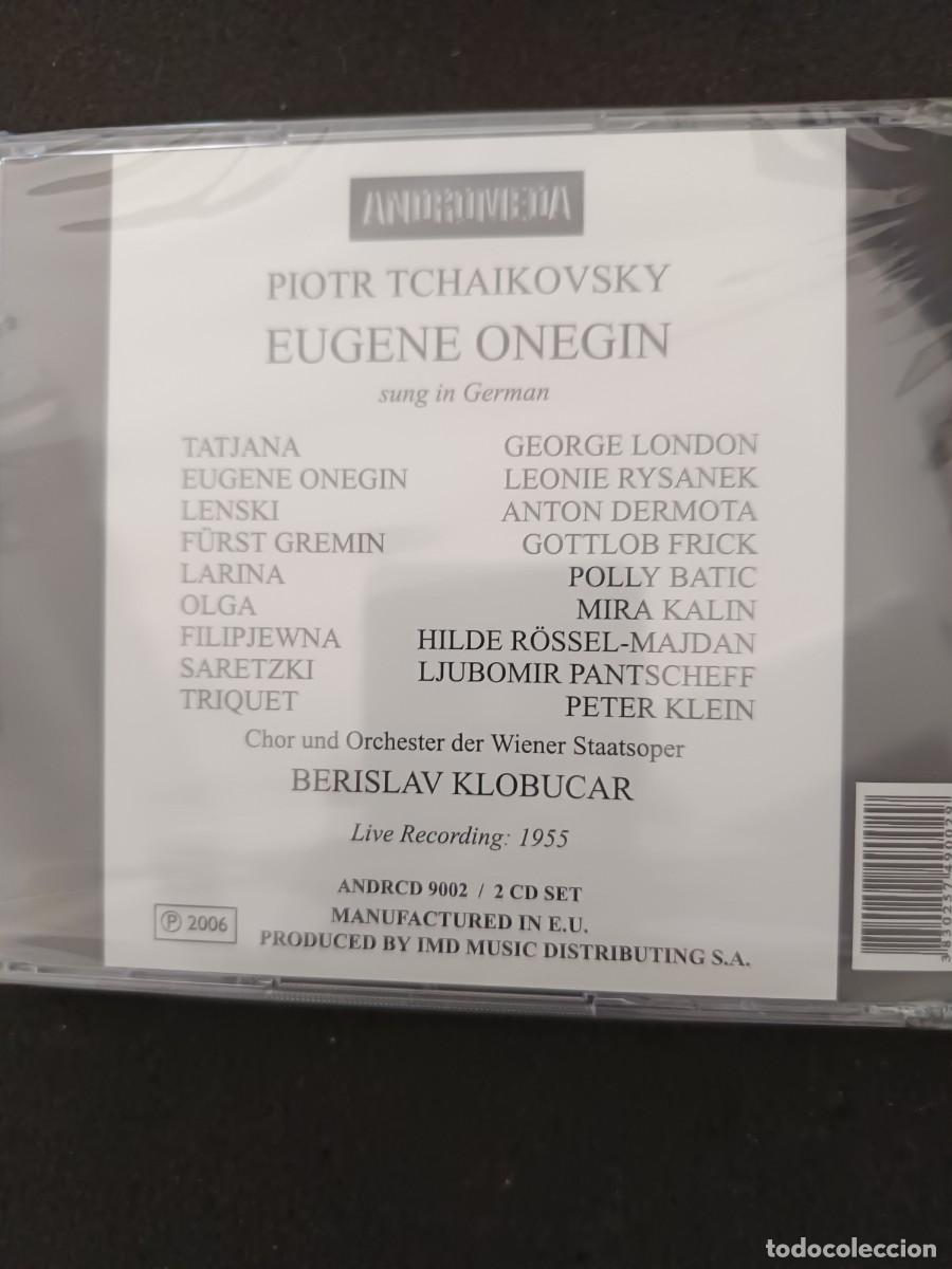 CDs de m&uacute;sica: 2 CD SET. PIOTR TCHAIKOVSKY: EUGENE ONEGIN. DIR.: BERISLAV KLOBUCAR. CANTADO EN ALEM&Aacute;N - Foto 2