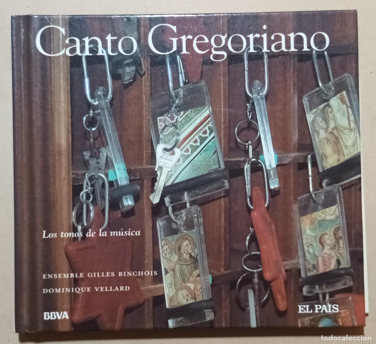 CDs de M&uacute;sica: LIBRO + CD - CANTO GREGORIANO - ENSEMBLE GILLES BINCHOIS - DOMINIQUE VELLARD