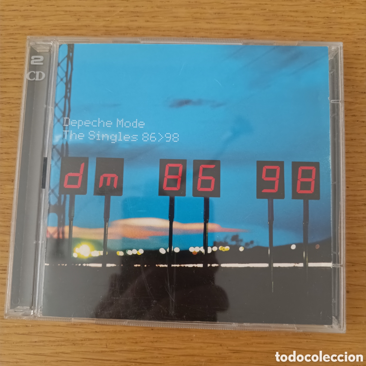 CDs de M&uacute;sica: Depeche Mode (2 CDs) The Singles 86-98