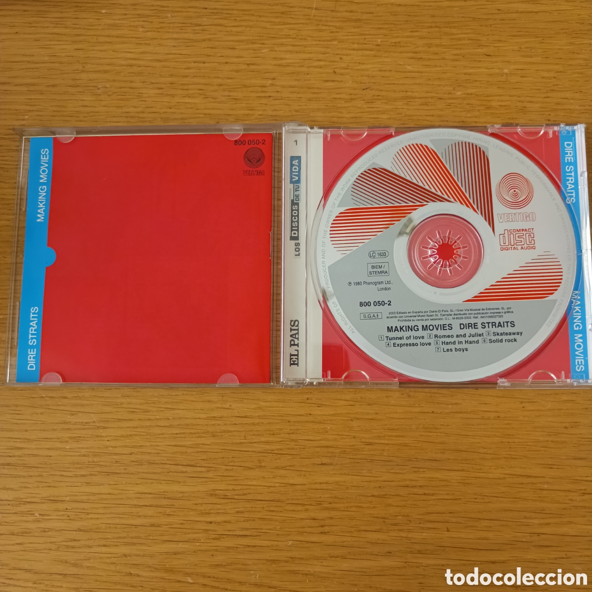CDs de m&uacute;sica: Dire Straits CD Making Movies - Foto 3