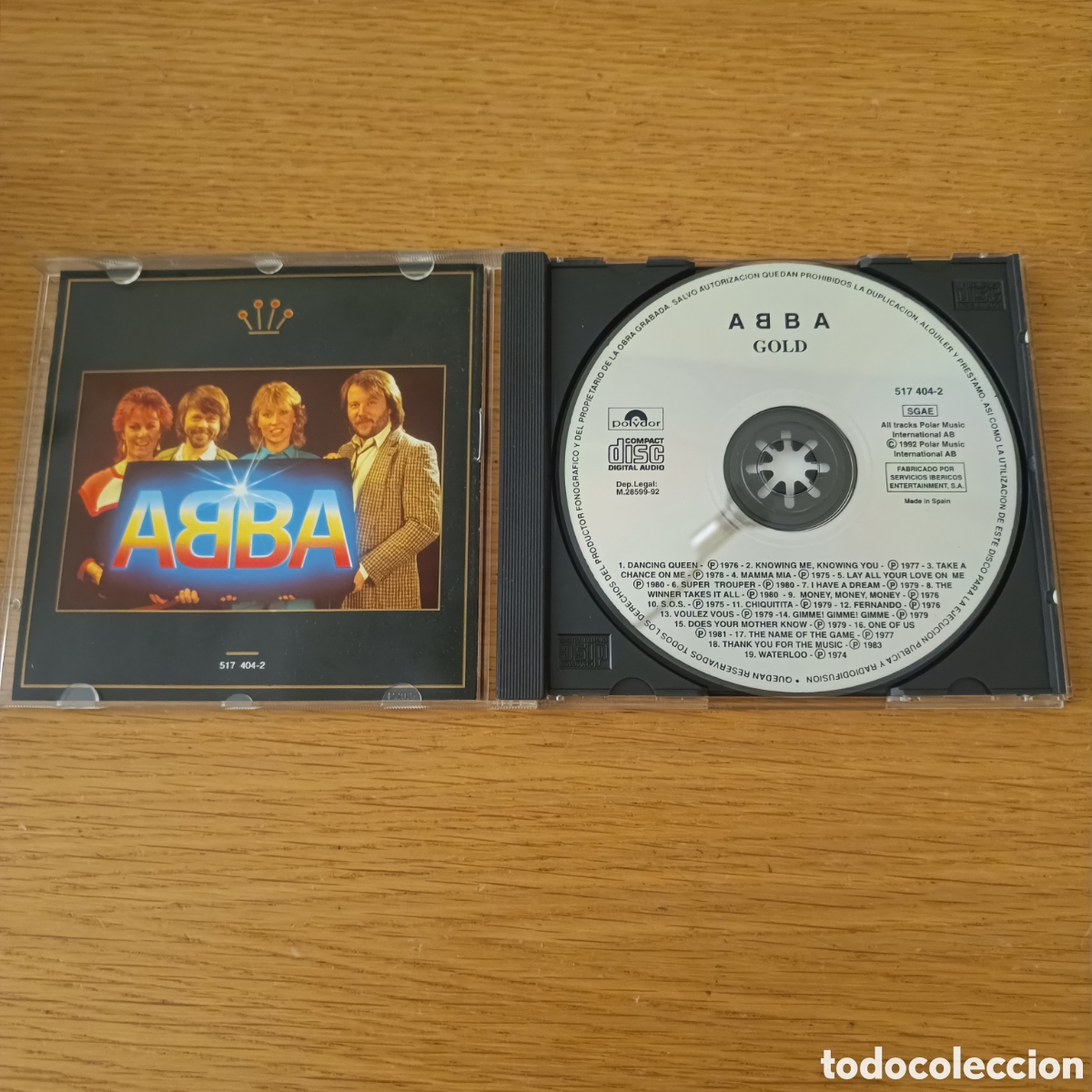 CDs de m&uacute;sica: Abba Gold CD Greatest Hits - Foto 3