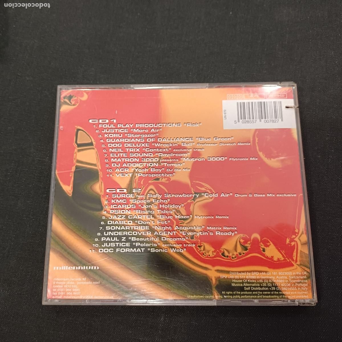 CDs de m&uacute;sica: ATMOSPHERIC/DRUM & BASS/CD 2 DISCOS. - Foto 4